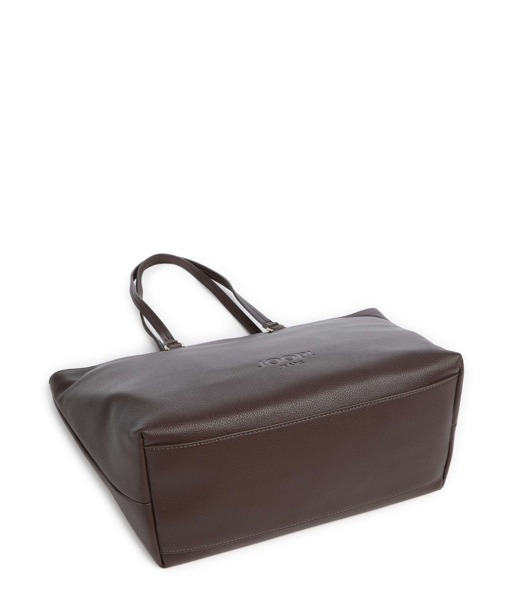 JOOP! Jeans Cuore Lettera Lara Tote bag darkbrown
