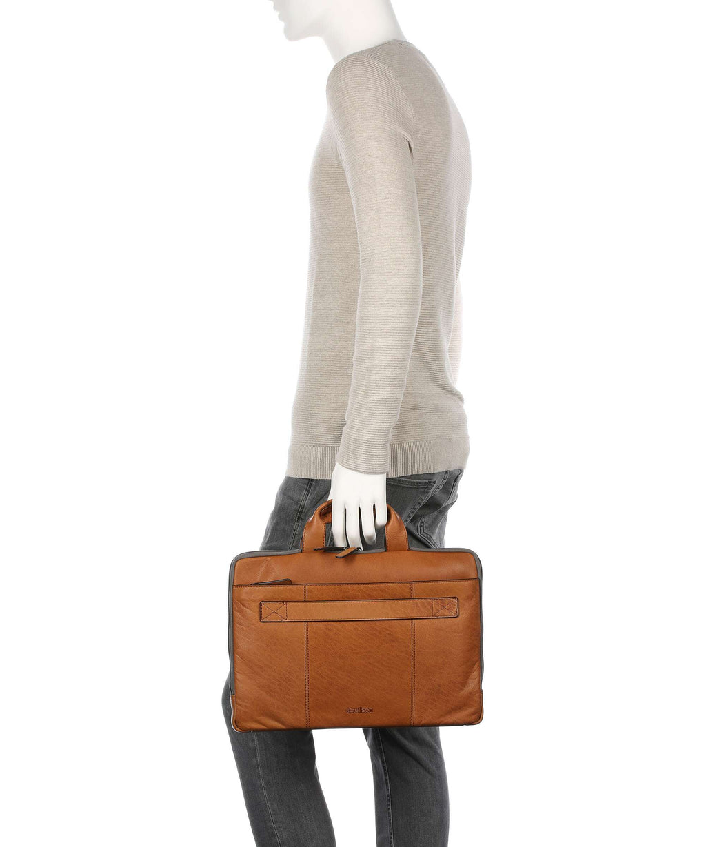Strellson Hyde Park Briefcase cognac