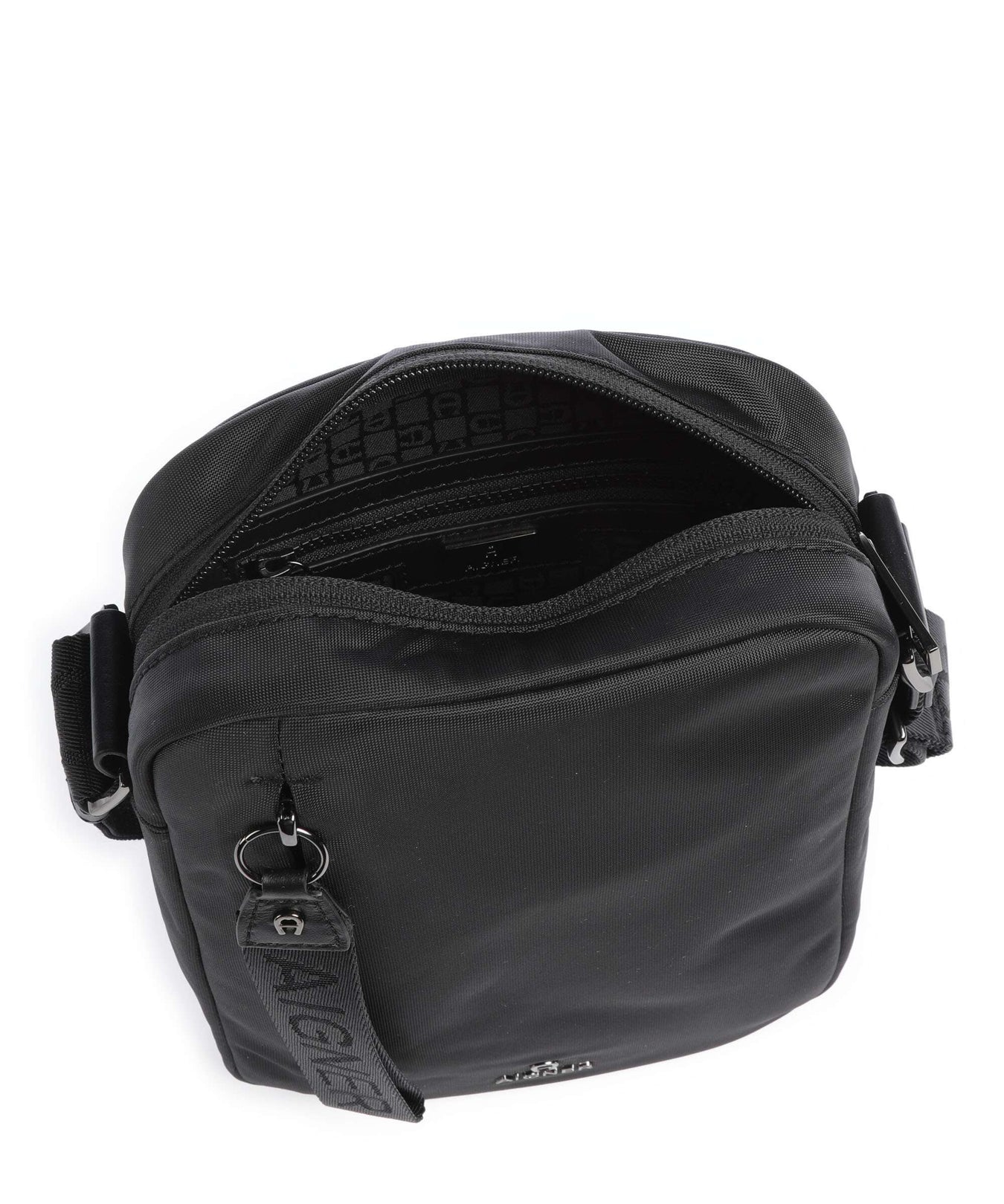 Aigner Nico S Crossbody bag black