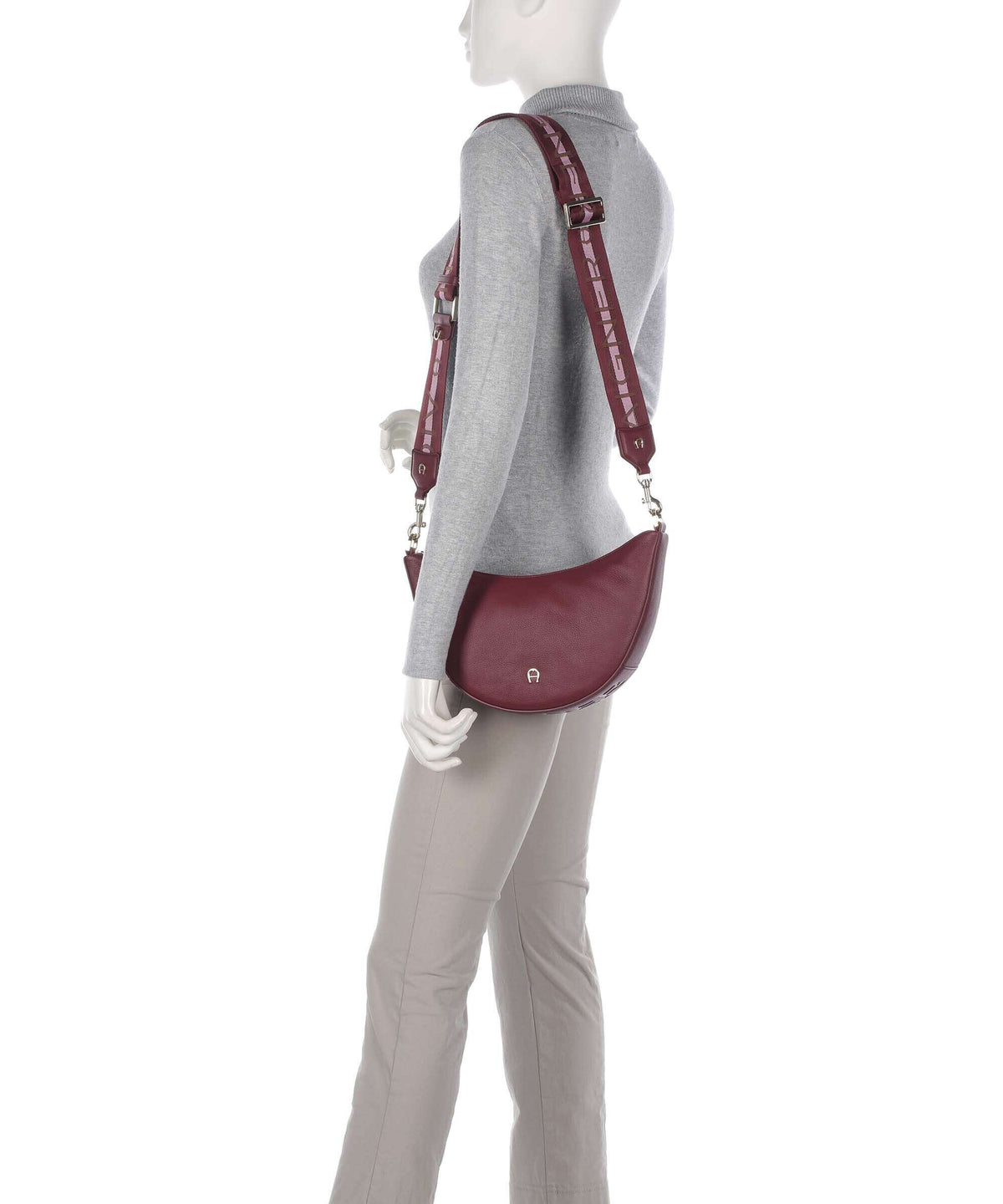 Aigner Zita S Crossbody bag burgundy