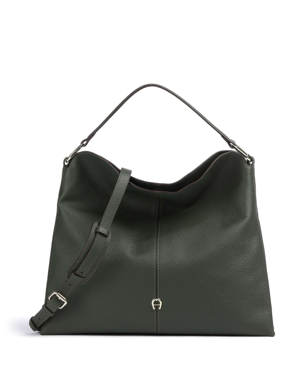 Aigner Savannah L Hobo bag hunter green
