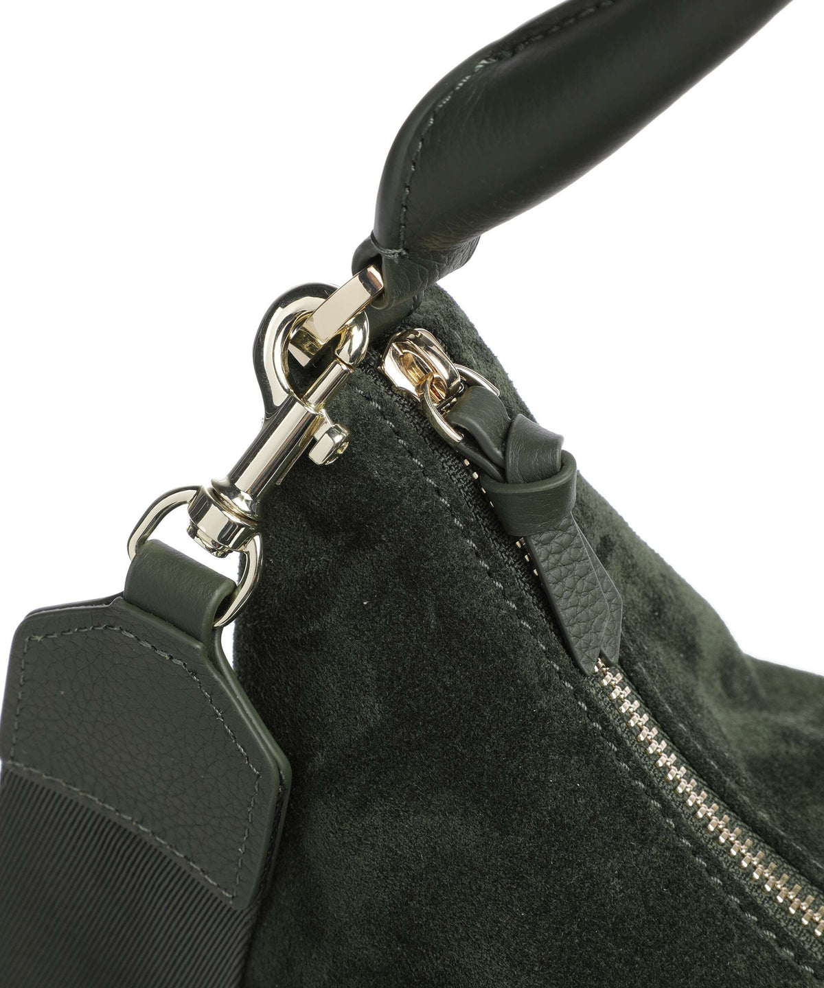 Aigner Zita M Hobo bag hunter green