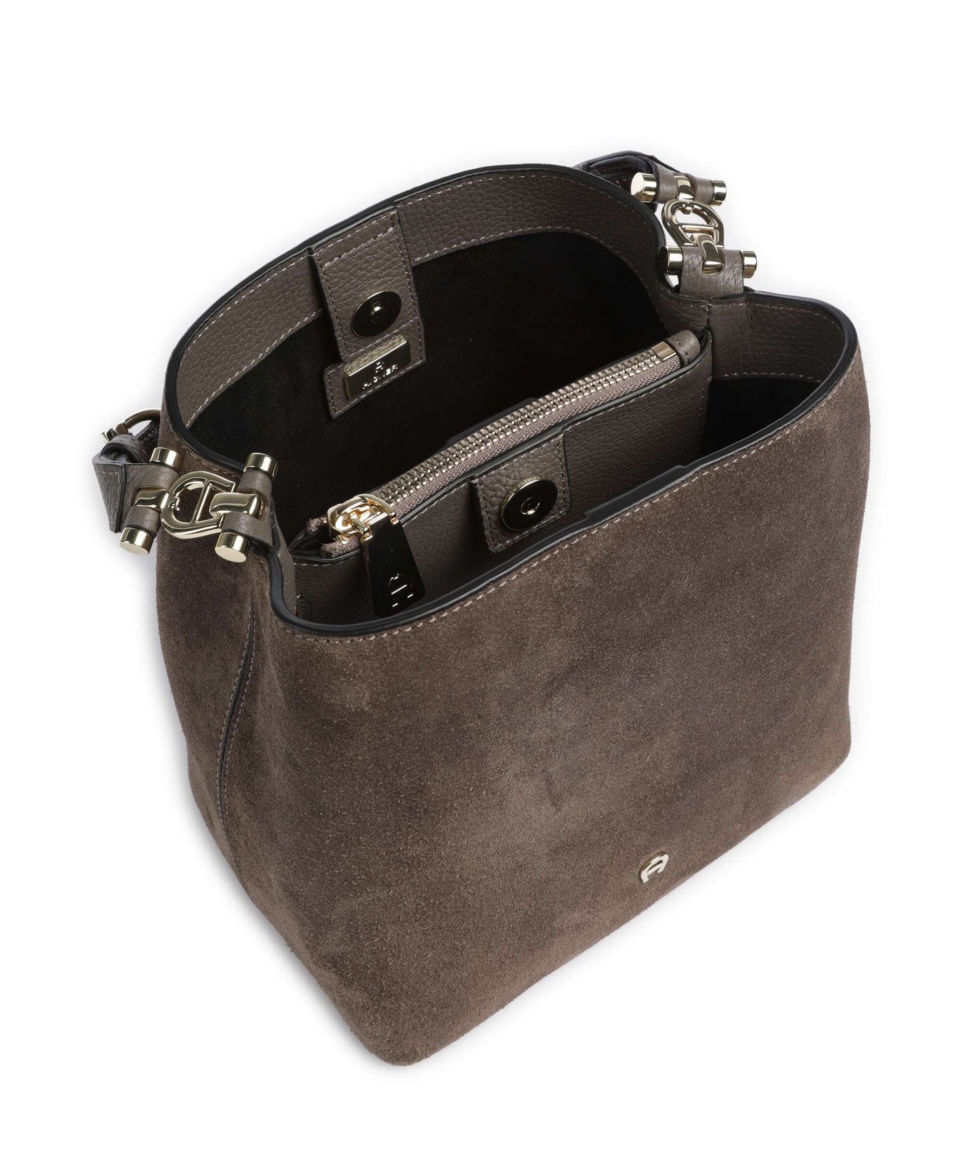 Aigner Delia S Handbag coal brown