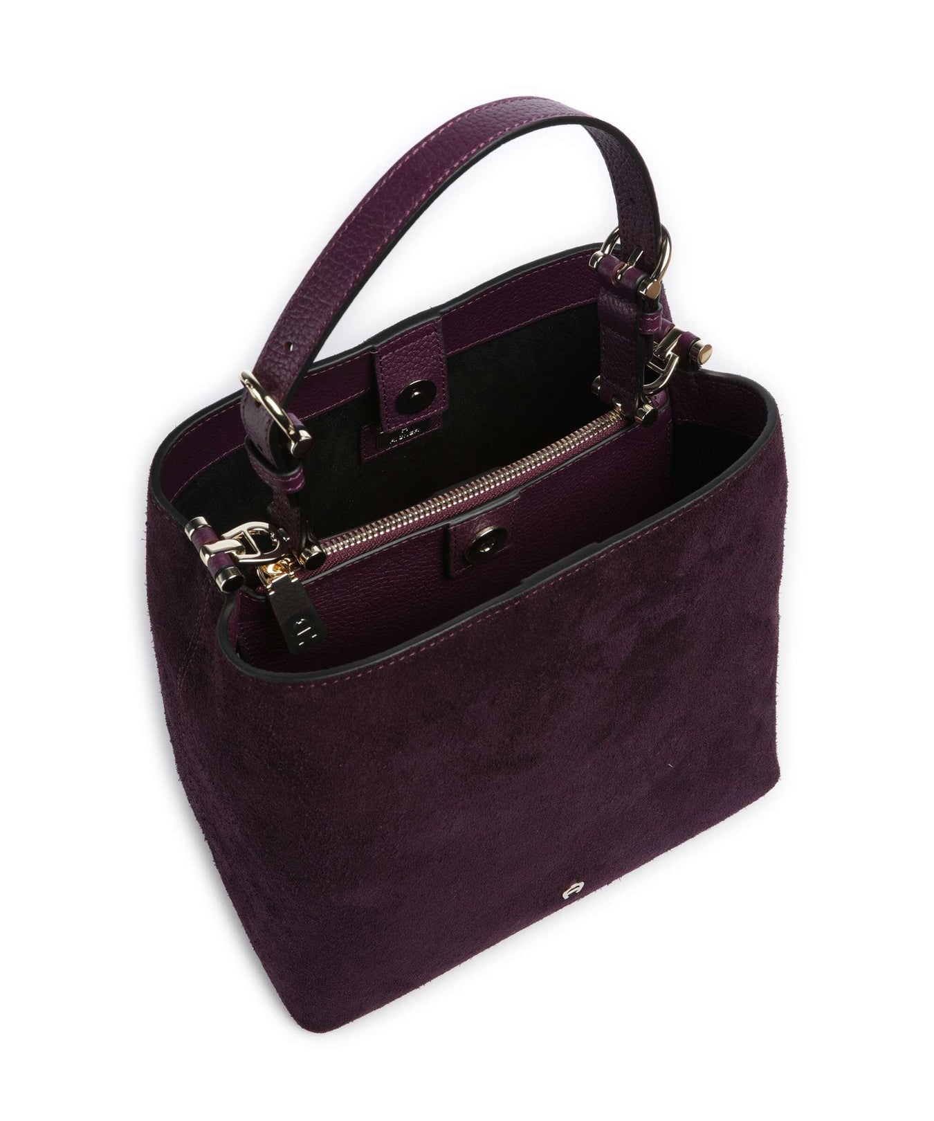 Aigner Delia M Hobo bag plum