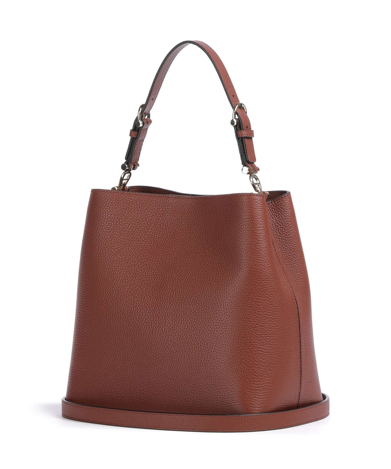 Aigner Delia M Hobo bag dark cognac