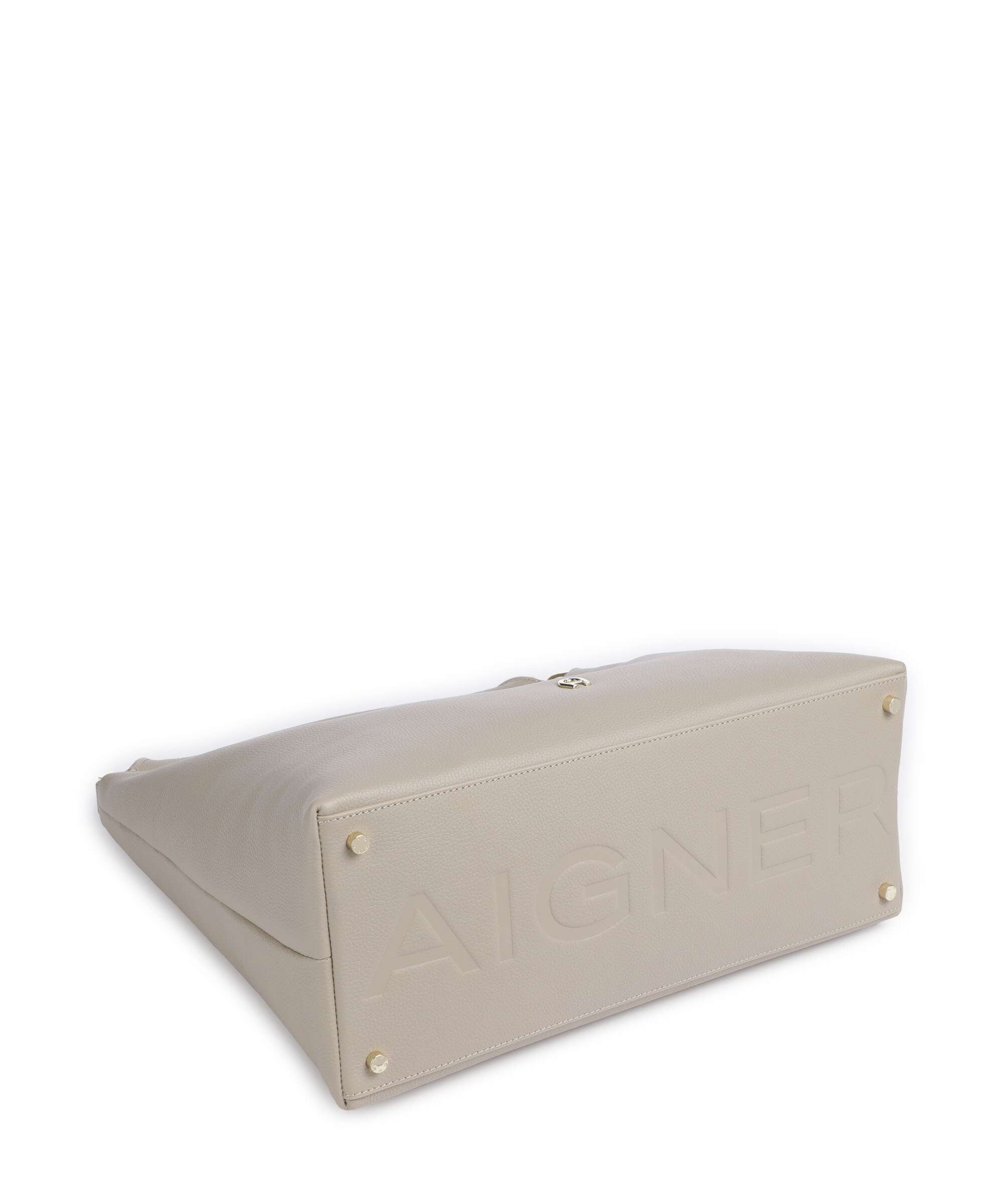 Aigner Zita M Hobo bag alpaca beige