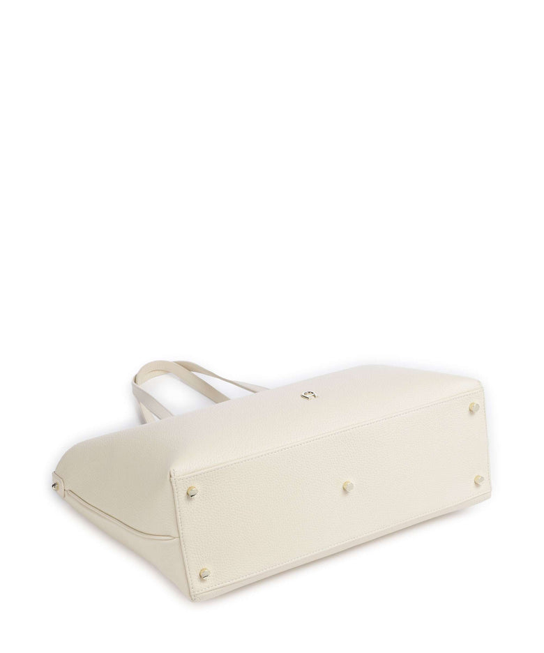 Aigner Diadora L Tote bag macadamia white