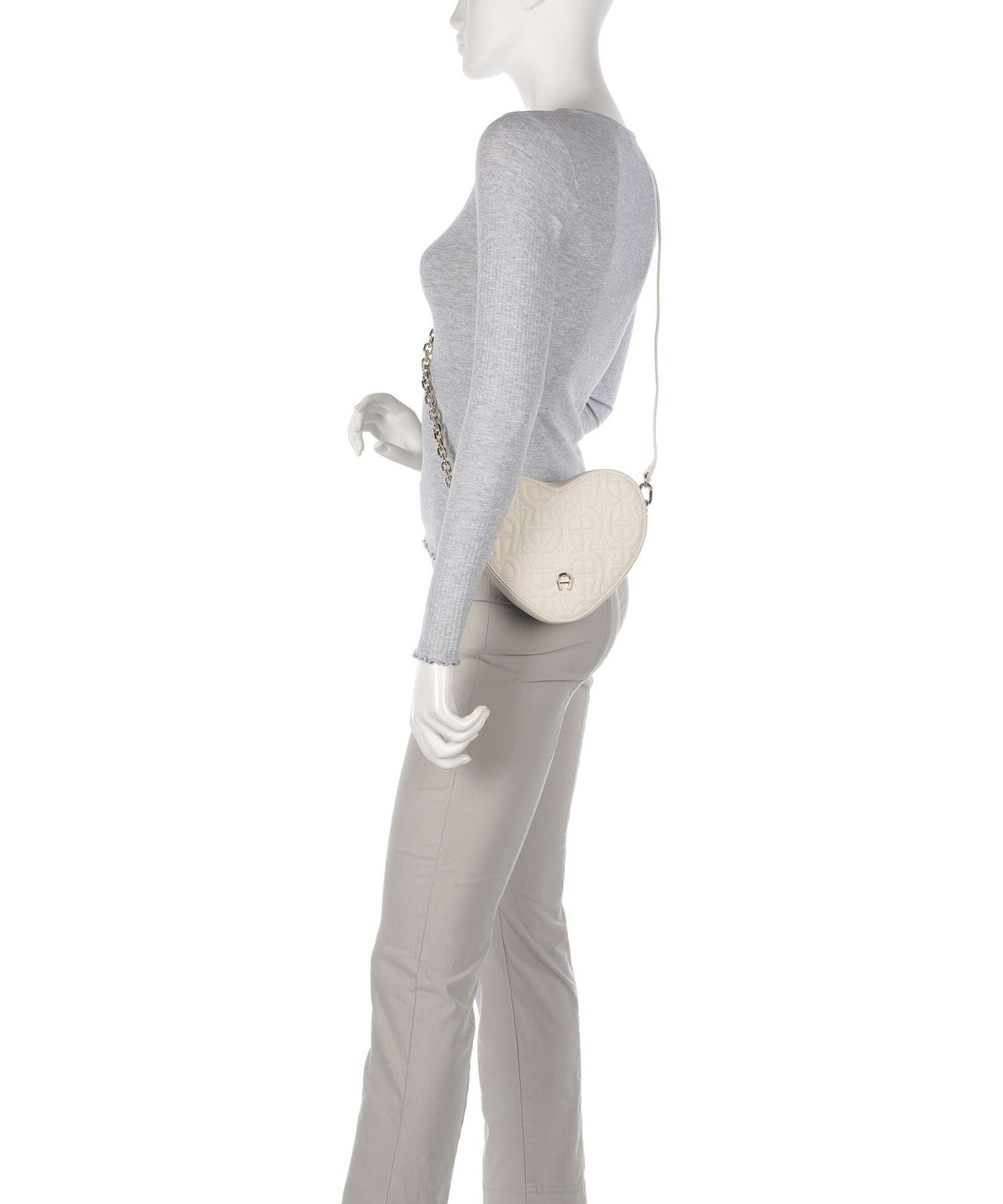 Aigner Fashion Crossbody bag macadamia white