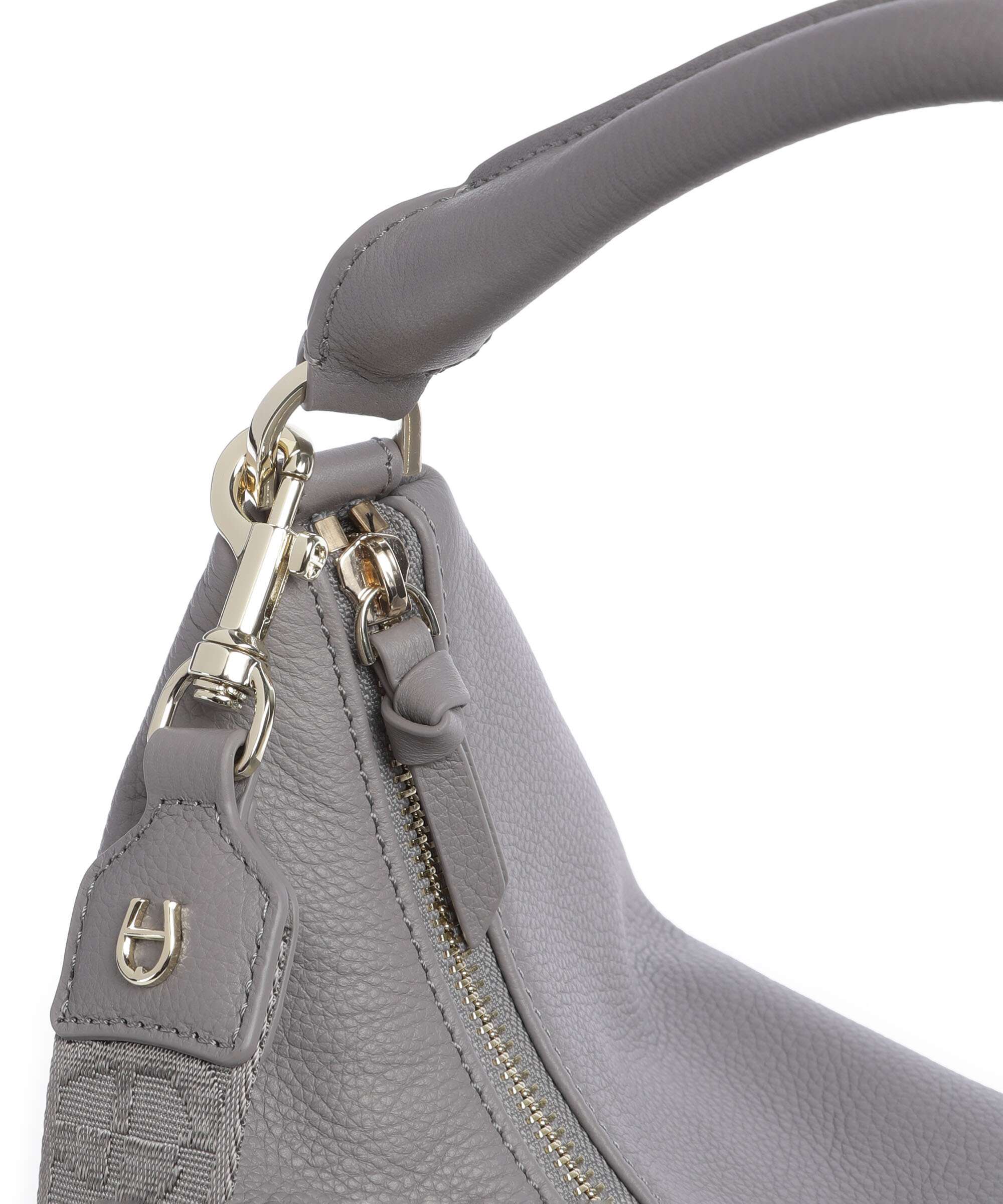 Aigner Zita M Hobo bag iron grey