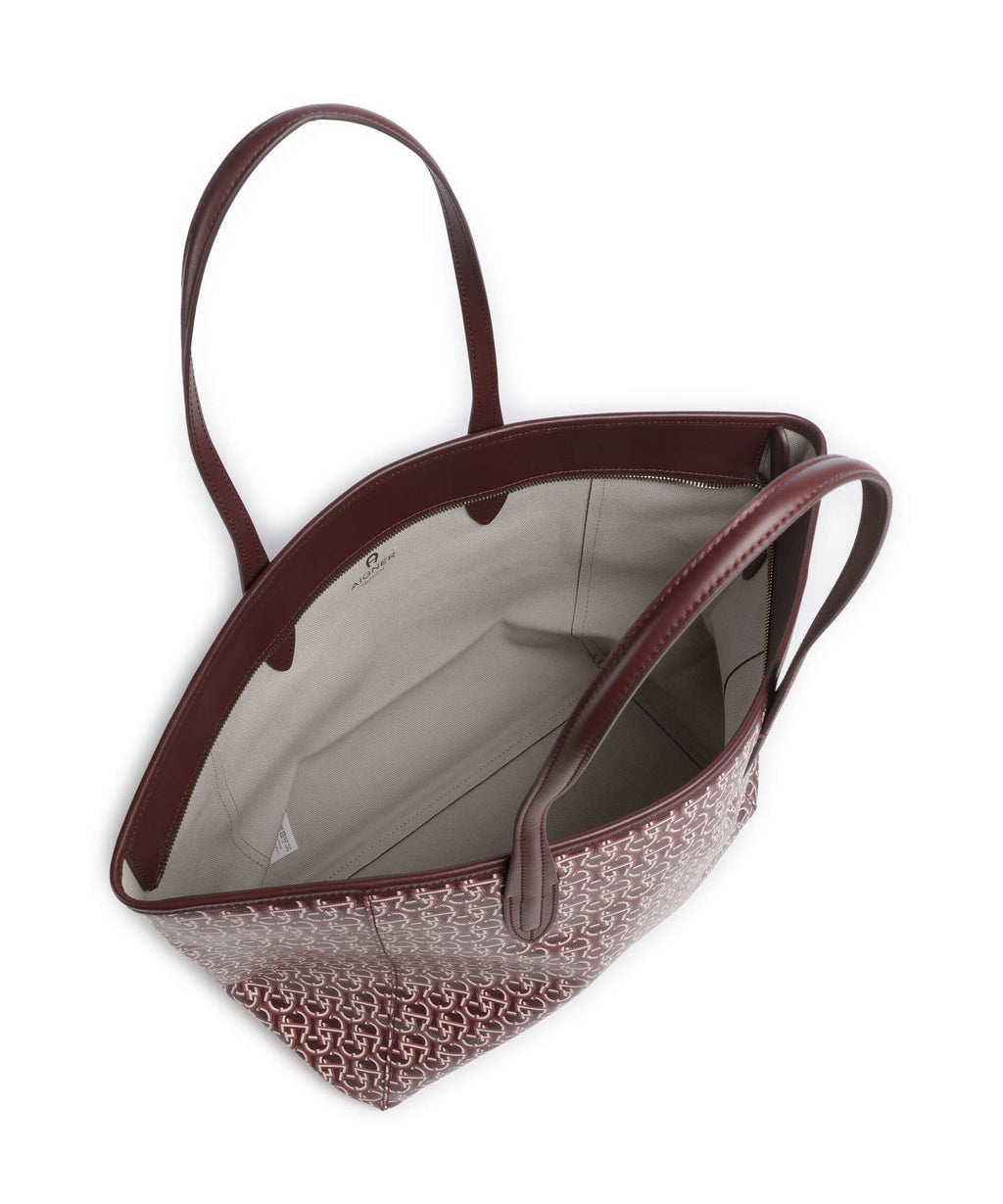 Aigner Portami M Tote bag port red