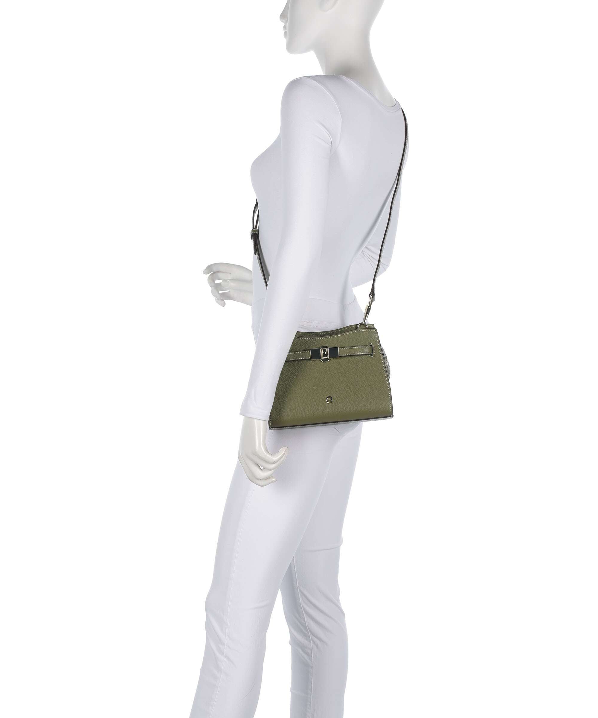 Aigner Farah S Crossbody bag moss green