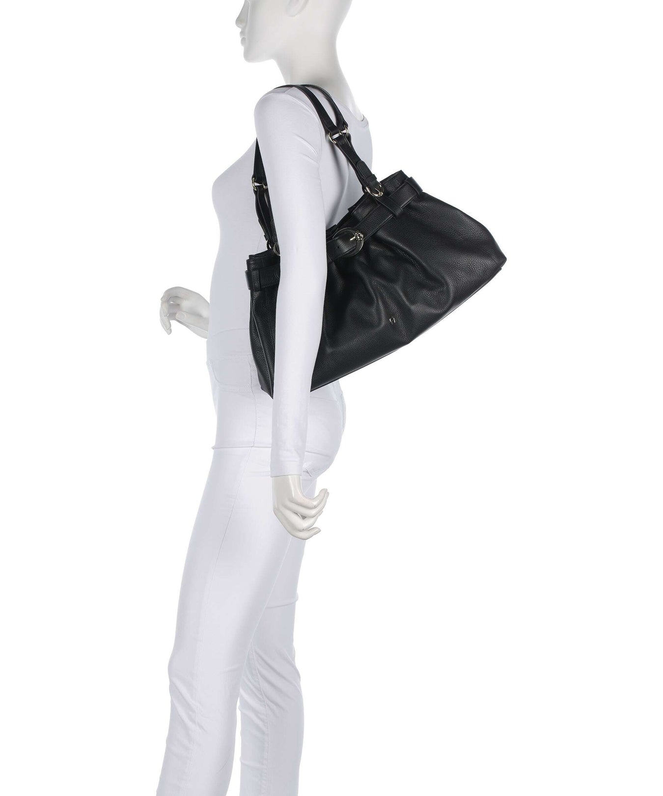 Aigner Lavinia M Hobo bag black