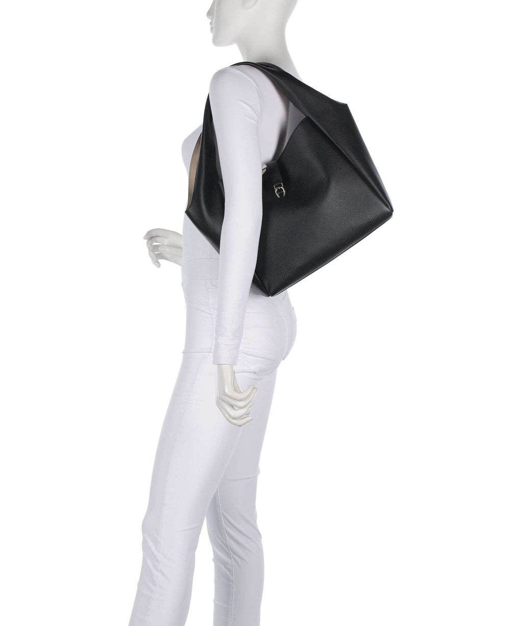 Aigner Zaira M Hobo bag black