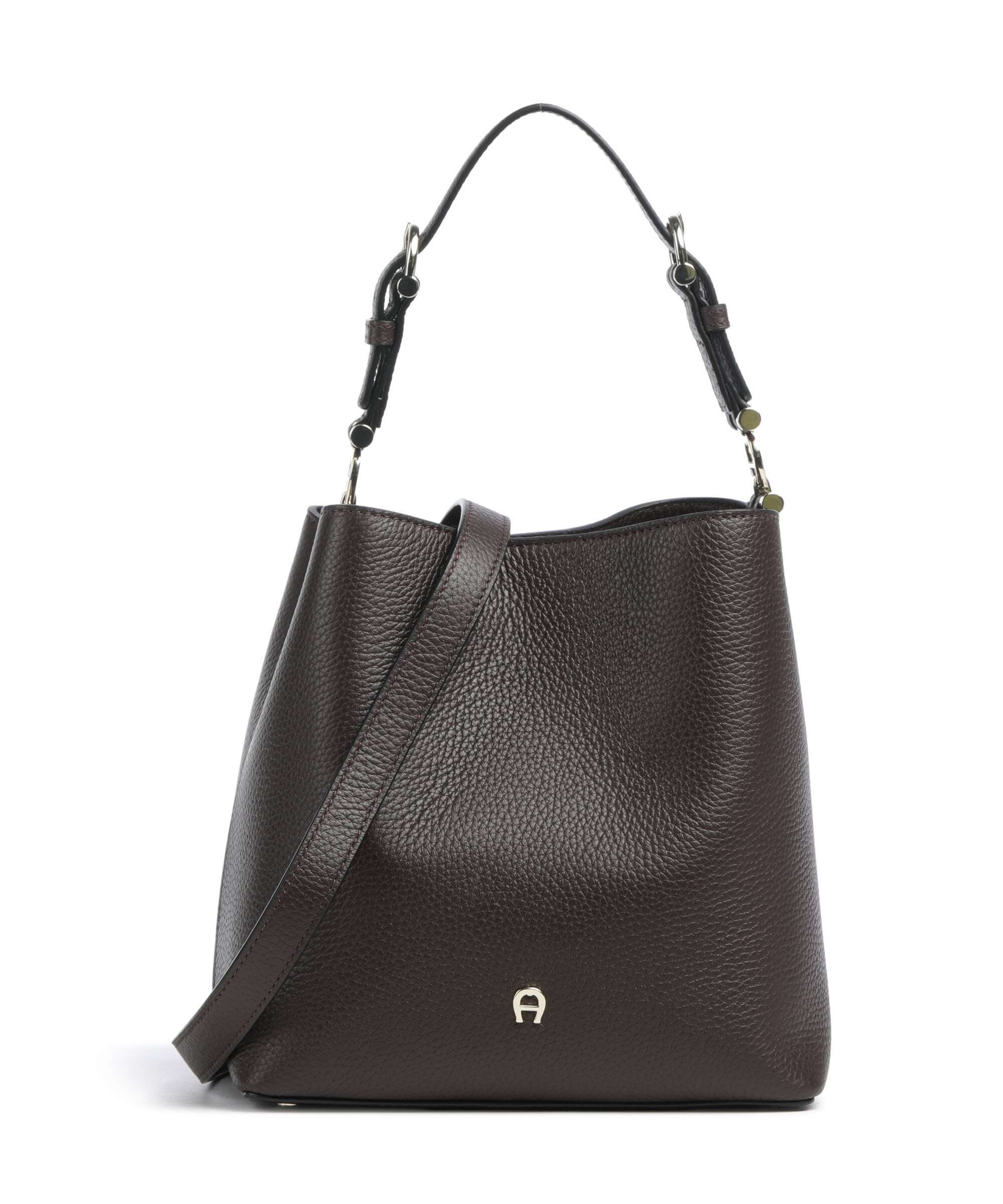Aigner Delia S Bucket bag soil brown