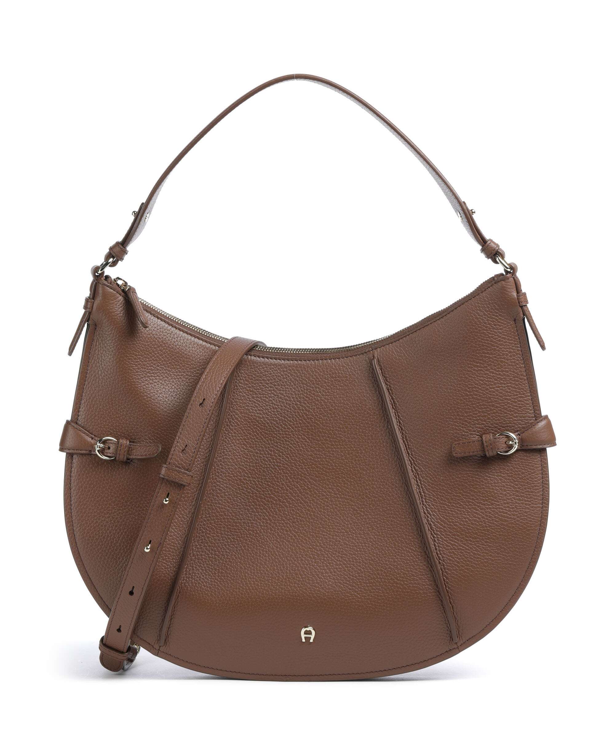Aigner Cavallo M Hobo bag saddle brown