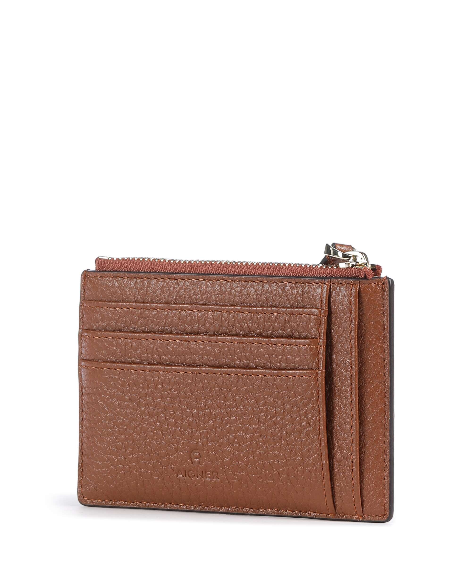 Aigner Marika Credit card holder cognac brown
