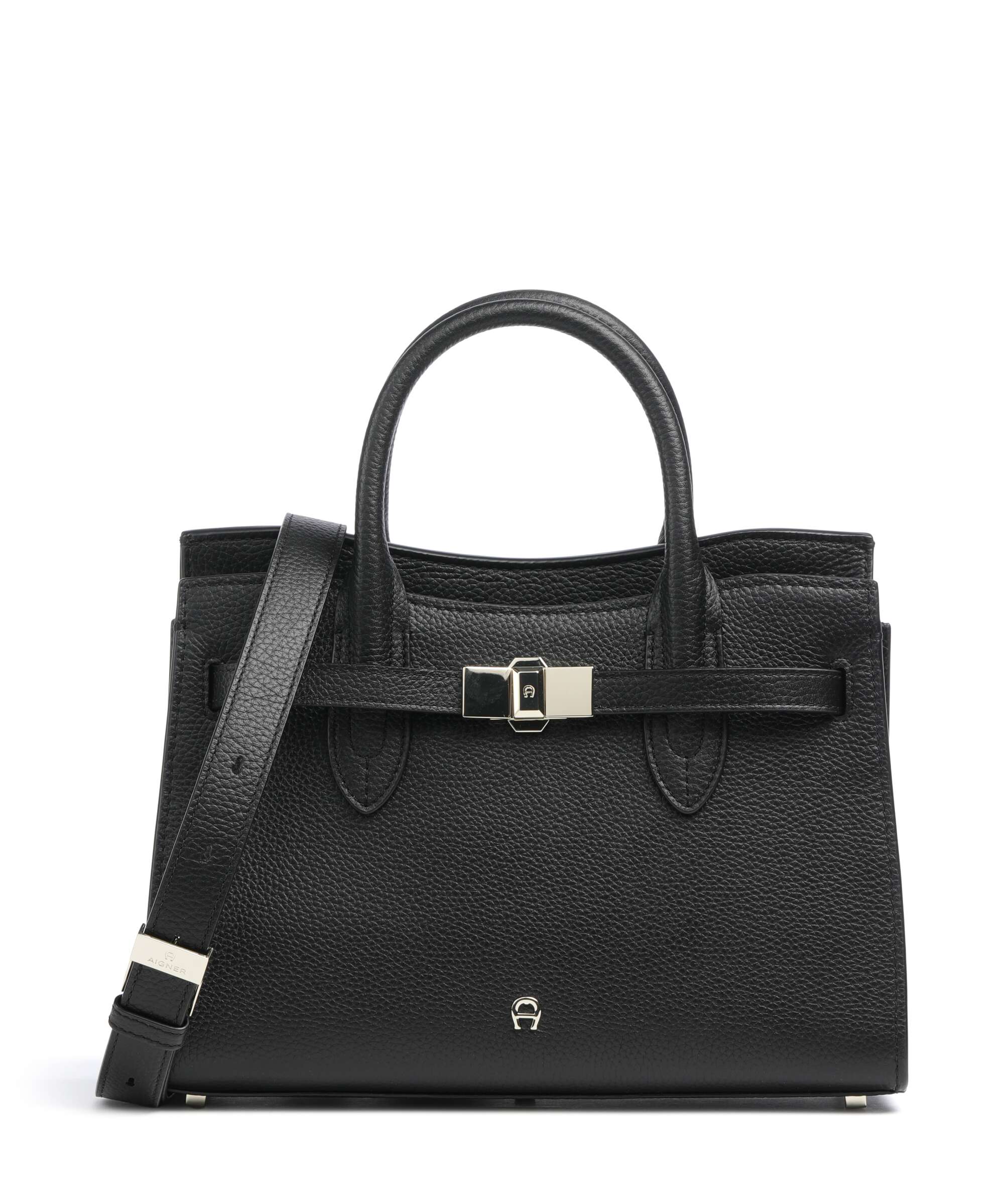 Aigner Farah M Handbag black coloured