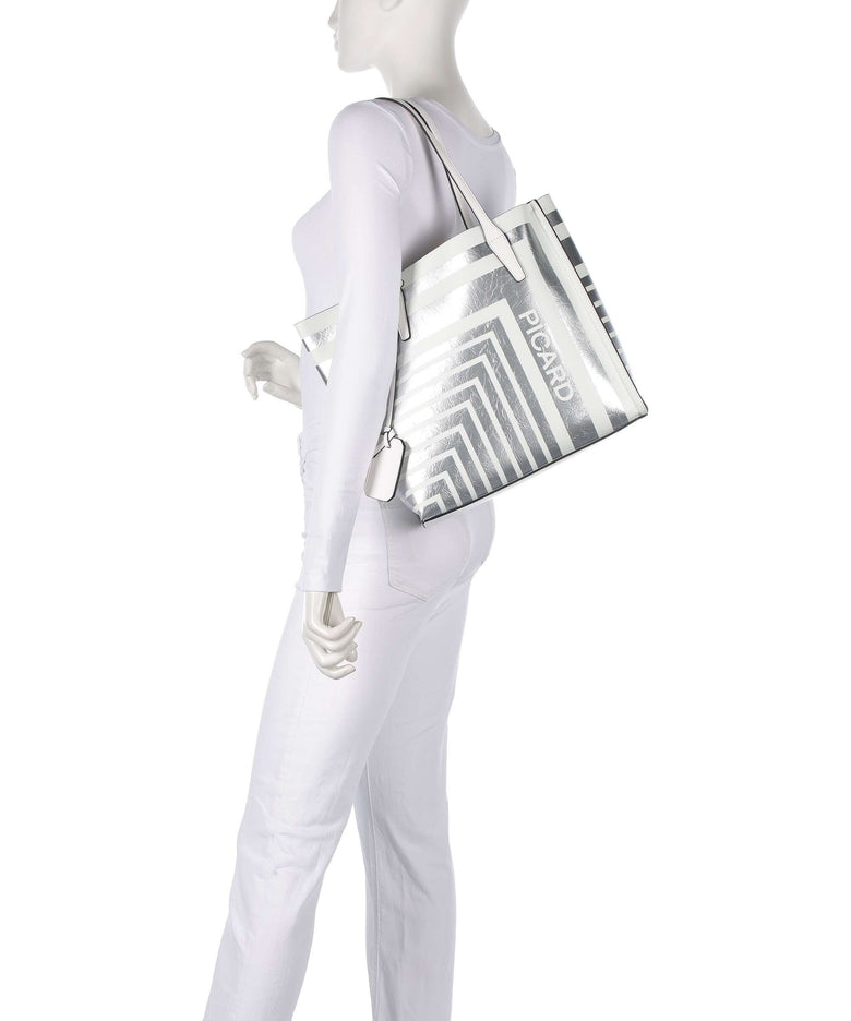 Picard Brasilia Tote bag white lily