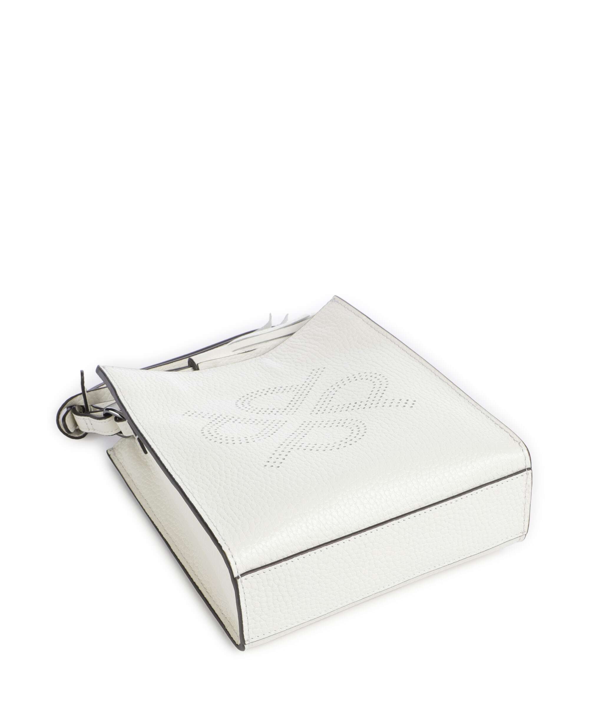 Picard Peephole Crossbody bag white lily