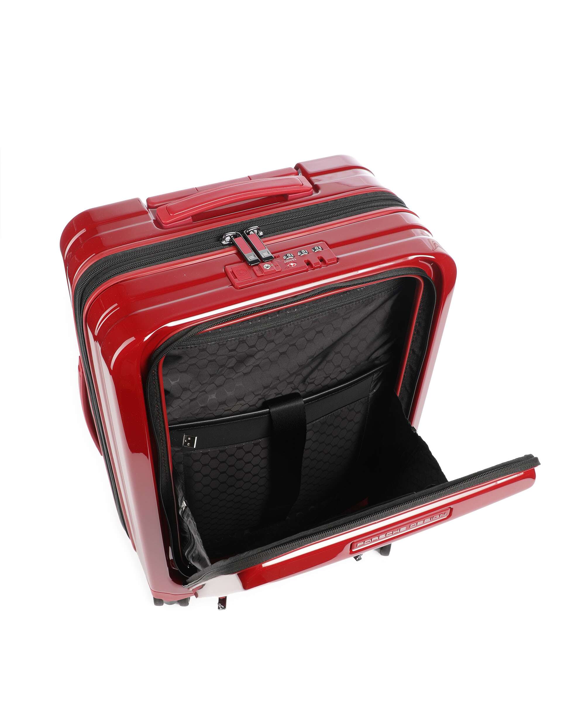 Porsche Design Roadster HC Spinner (4 wheels) carmine red