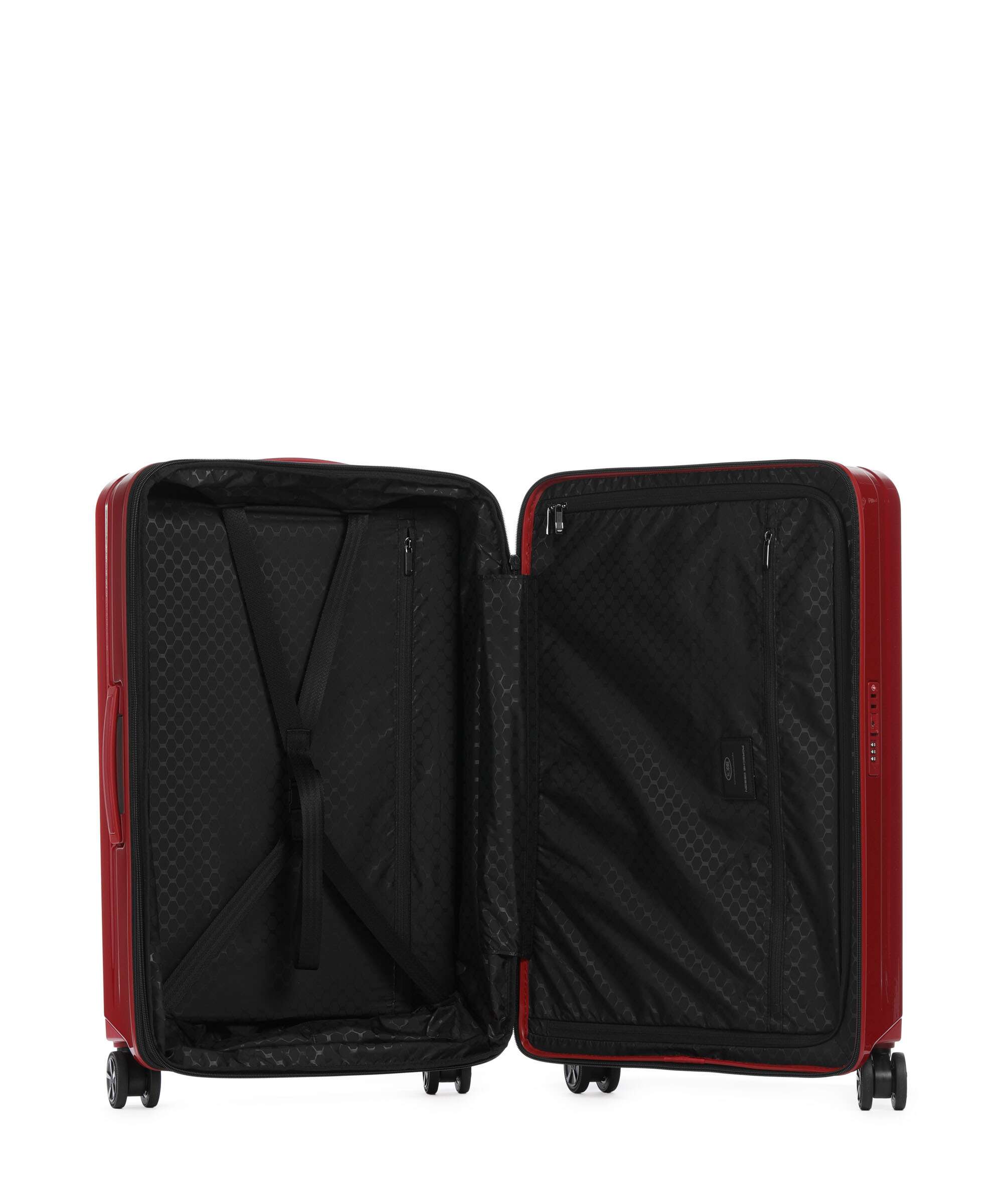 Porsche Design Roadster HC Spinner (4 wheels) carmine red