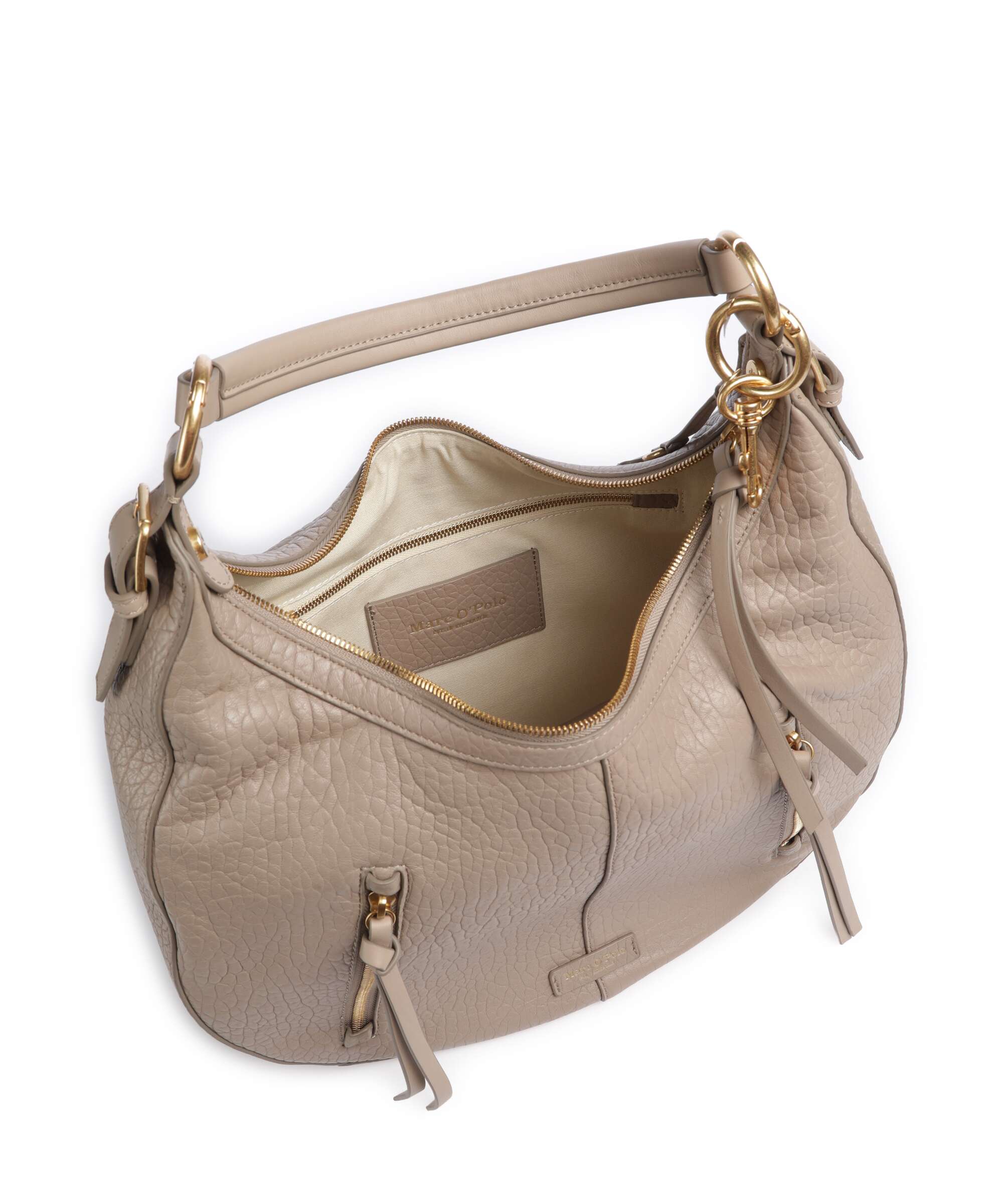 Marc O'Polo Philine M Hobo bag earthy taupe