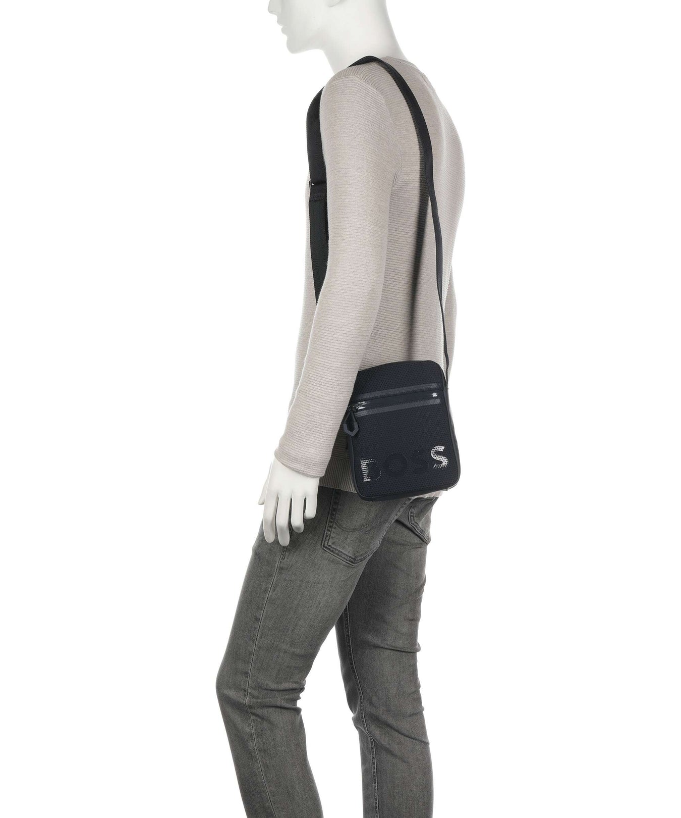 BOSS Thunder Crossbody bag dark blue