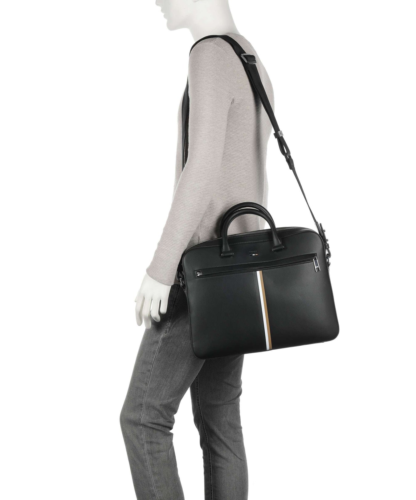 BOSS Ray Briefcase black