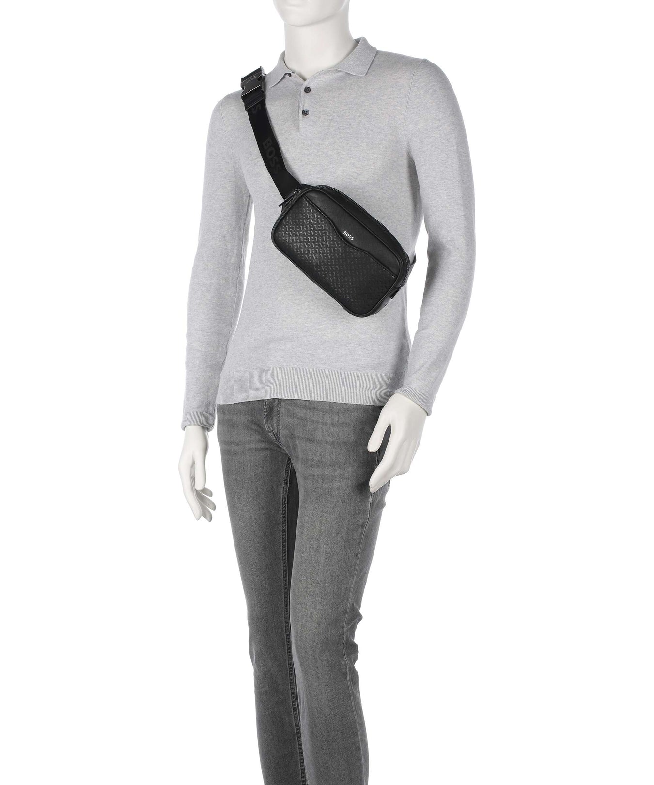 BOSS Zair Fanny pack black