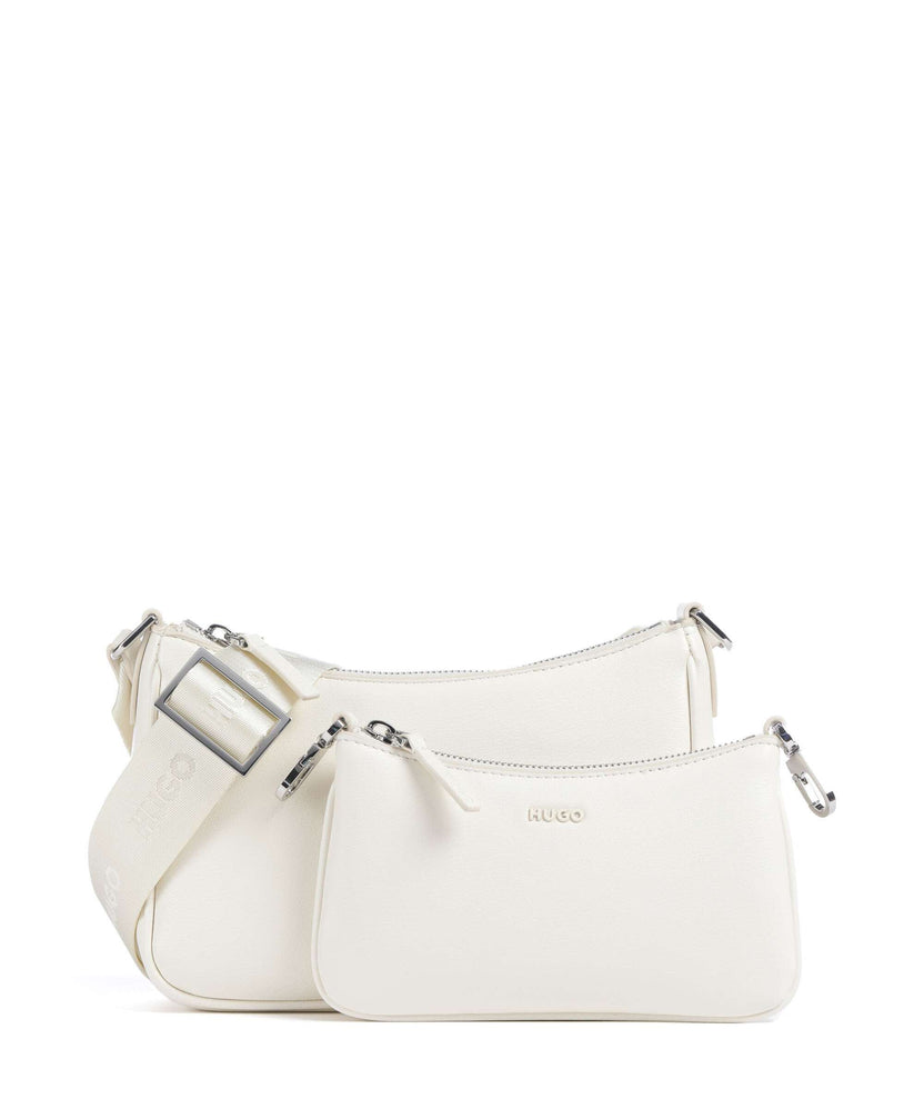Hugo Bel 2.0 Crossbody bag open white
