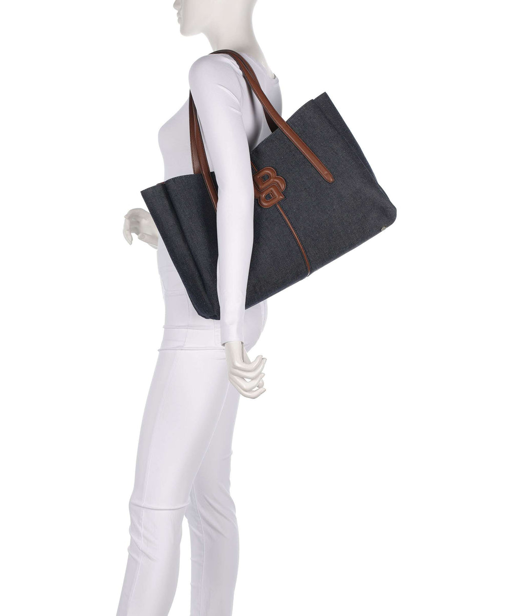 BOSS Anett Tote bag open blue