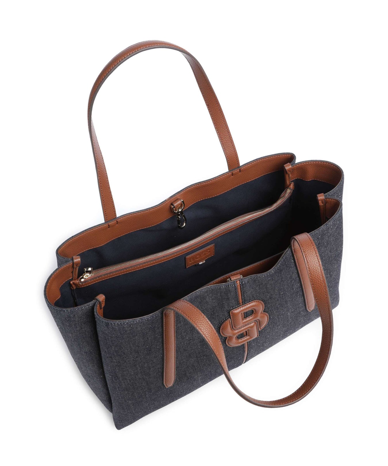 BOSS Anett Tote bag open blue