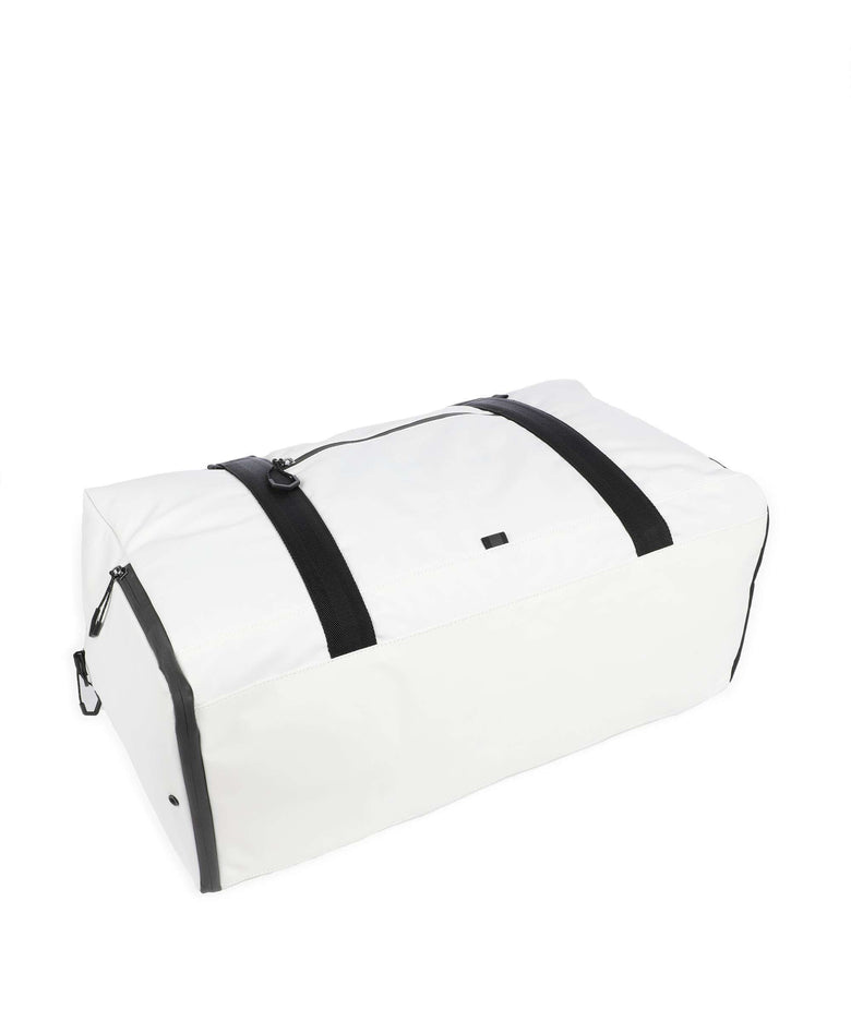 BOSS Stenson Weekend bag open white