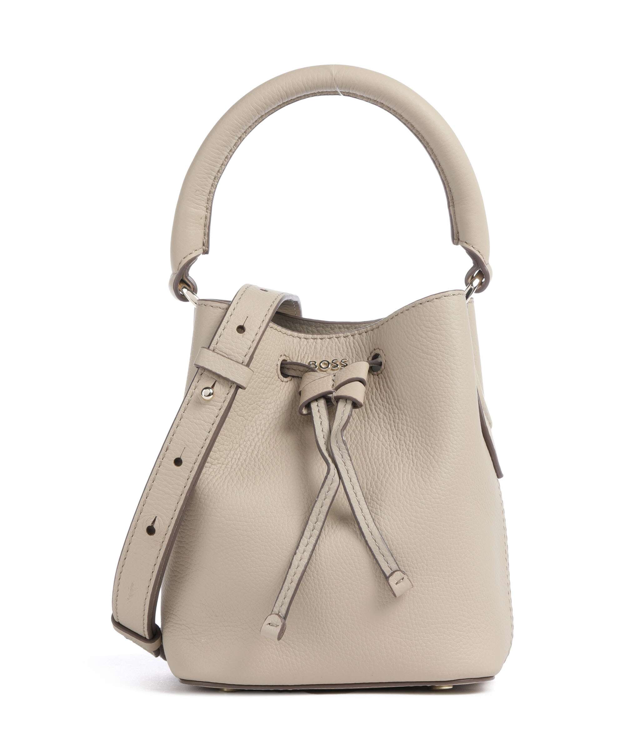 BOSS Lenah Bucket bag light beige
