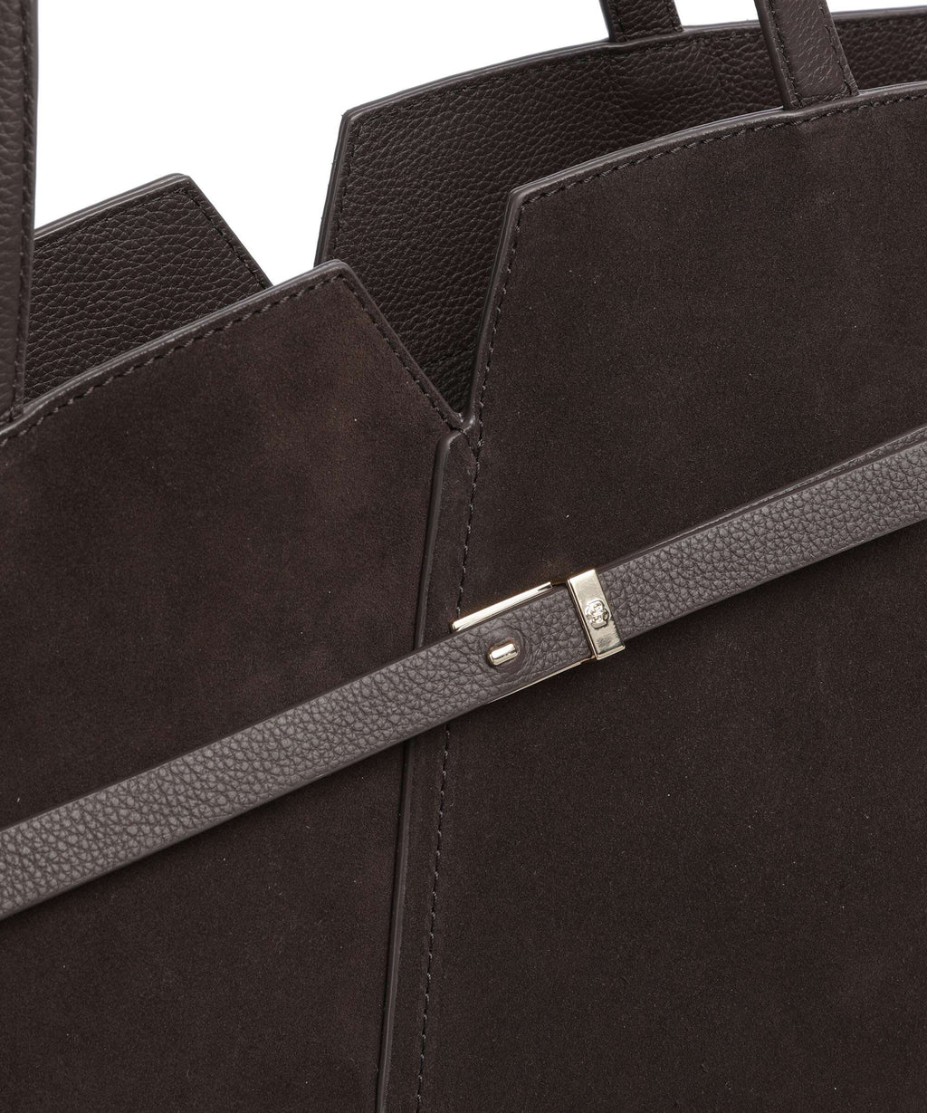 BOSS Revers Tote bag dark brown