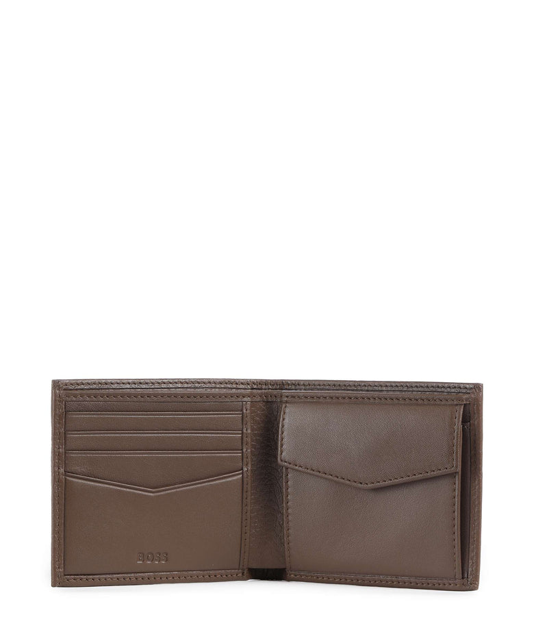 BOSS Crosstown Wallet medium brown
