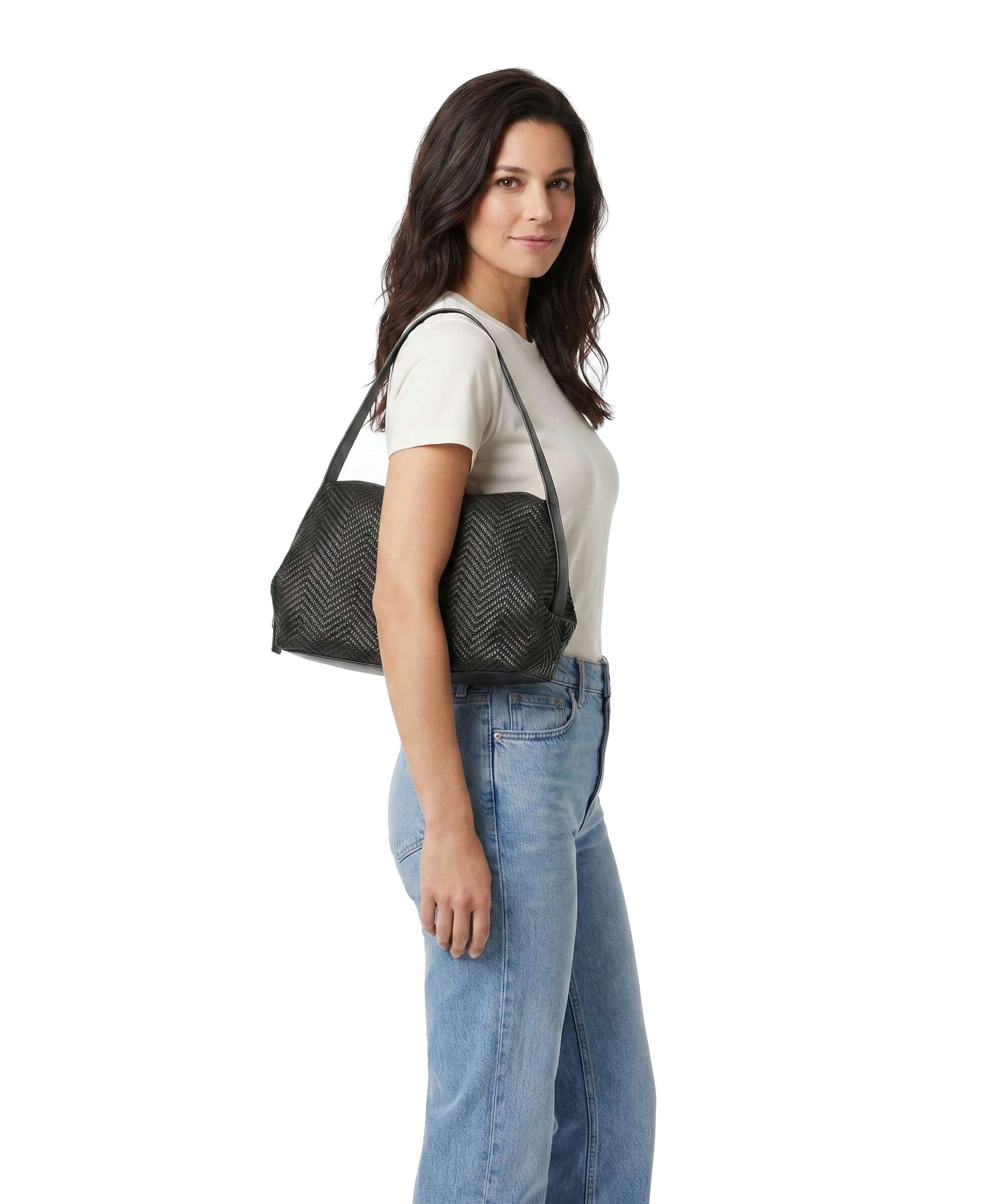BOSS Caylie Shoulder bag dark brown