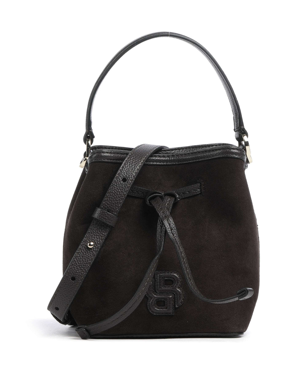 BOSS Anett Bucket bag dark brown