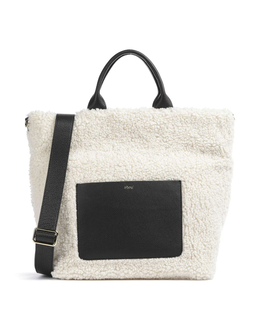 Abro Florian Raquel Handbag ivory/black