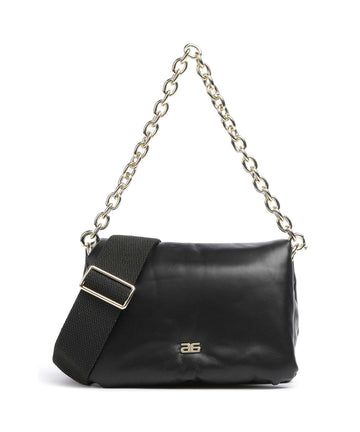 Abro Piuma_Lucido Puffer Torba preko ramena black/gold