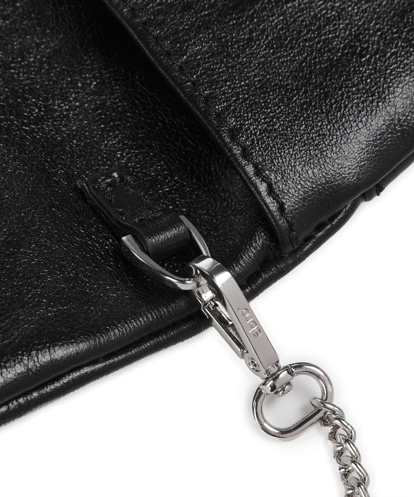 Abro Mimosa Clutch bag black/nickel