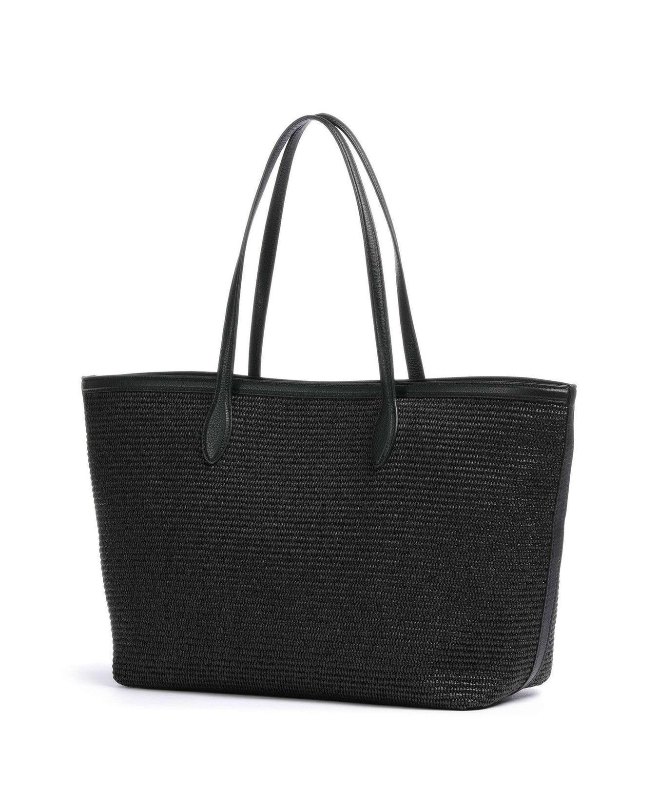 Abro Raffia Primula Tote bag black
