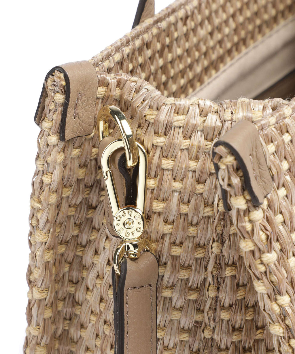 Abro Raffia Susanna Tote bag coconut