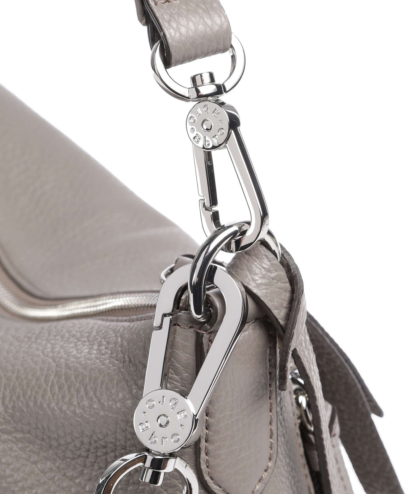 Abro Adria Juna Small Hobo bag zink