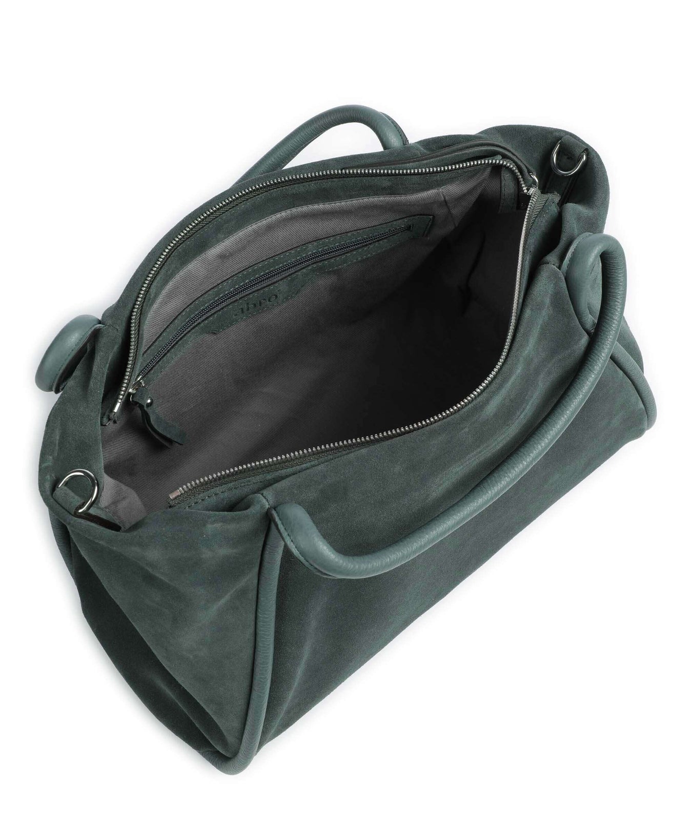 Abro Suede Willow Handbag sage