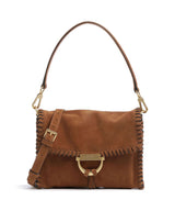 Abro Suede Temi Stitch Torba preko ramena cuoio
