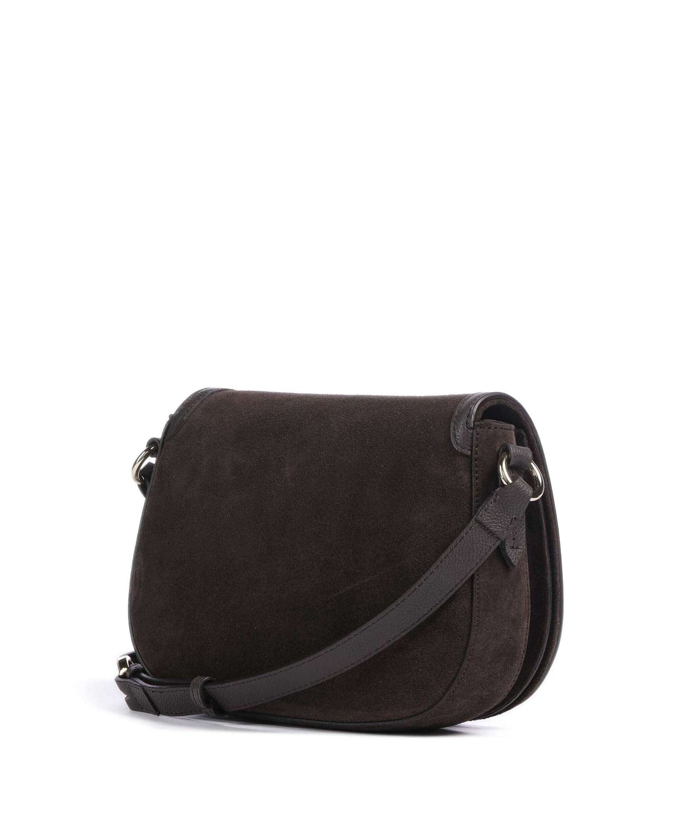 Abro Suede Rosalia Crossbody bag brown