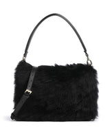 Abro Shearling Astor Torba preko ramena black/gold