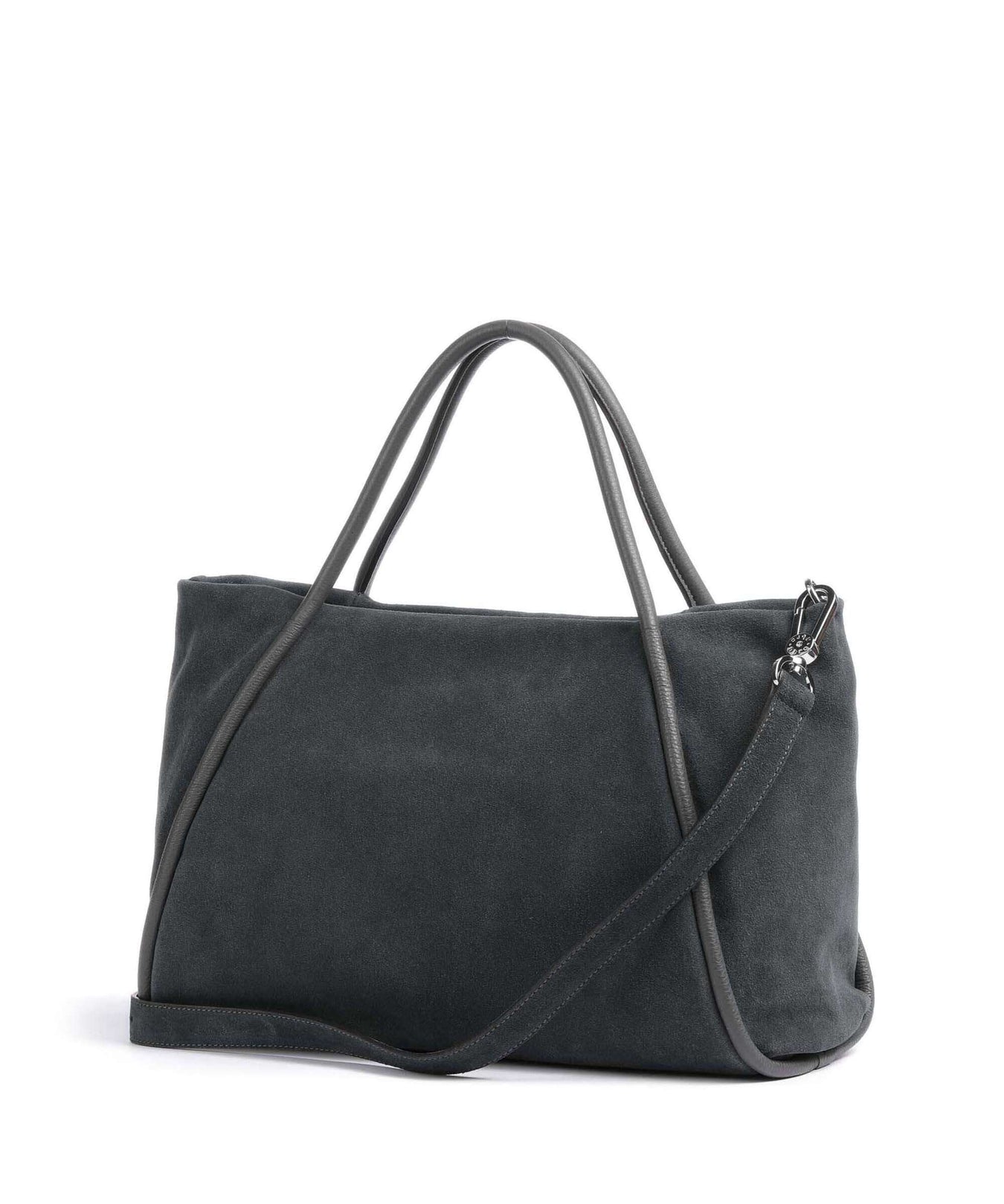 Abro Suede Willow Handbag grey