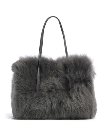 Abro Shearling Noelle Torbu grey